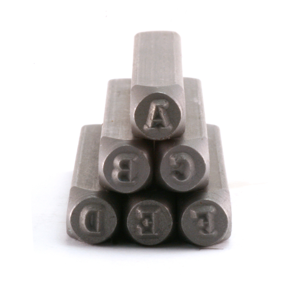 Metal Stamping Tools Typewriter Uppercase Letter Stamp Set 1/8" (3.2mm)